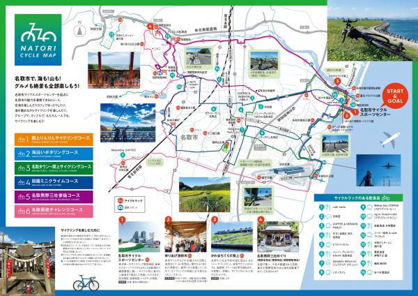 名取サイクリングマップ