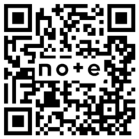 note二次元コード