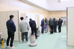 避難所設営確認2