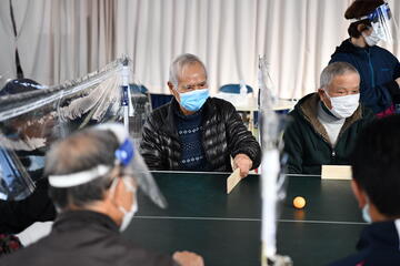 【第3回】名取市卓球バレー協会の皆さんとの移動懇談会の画像2
