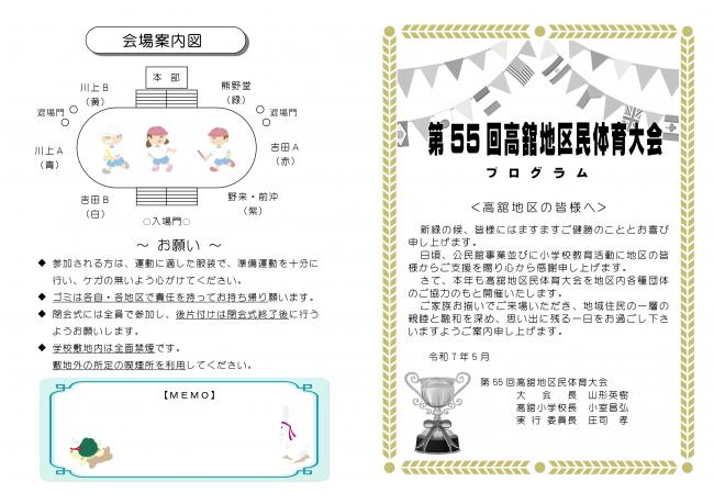 大会プログラム1