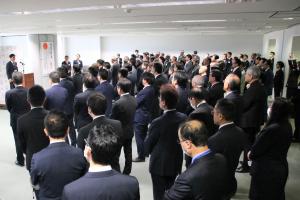 賀詞交換会場