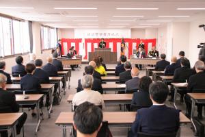 落成式会場