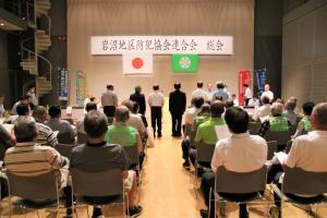 防犯功労者様に表彰状授与