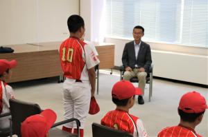 キャプテン決意表明