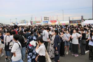 なとり夏まつり会場