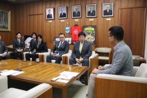 菊長不動産様と懇談2