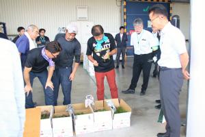上余田芹出荷組合