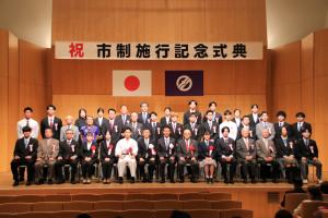 スポーツ賞顕彰記念撮影1