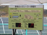 発電量表示板の画像