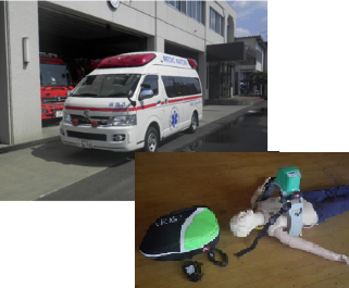 zu12 心臓マッサージシステムなど救急車の装備充実の画像